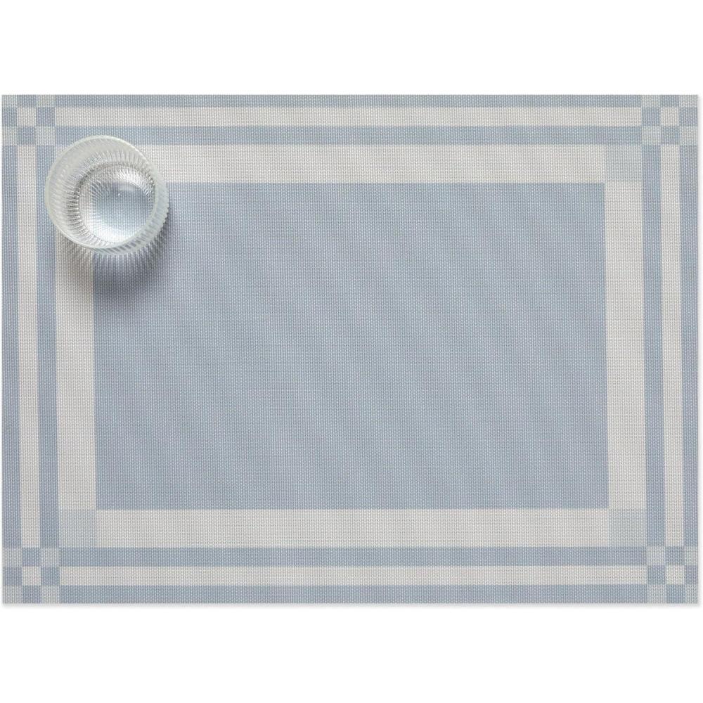 imageMartha by Martha Stewart  Chilewich Handkerchief Placemats in Burnt Coral  Set of 4  Easy Care Woven Tabletop Textiles  IndoorOutdoor  185quot x 135quot RectangleSea