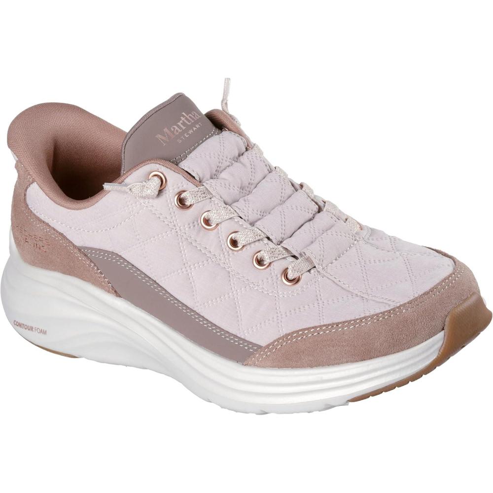 imageSkechers Womens Martha Stewart Cozy Fit Contour Foam  Sweet SerenityTaupe