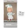 Martha Stewart Funny Bobbleheads – Martha on The Mantel Santa Bobblehead, Christmas Bobble Heads, Bobble Head Figures, Holiday Collectible Décor, Secret Santa Collectible, Stocking Stuffer Gift(Green)