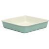 Martha Stewart Gallen 10 Piece Baking Pans Ceramic PFA Free Non Toxic Non Stick Bakeware Set – Linen White(Teal)