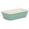 Martha Stewart Gallen 10 Piece Baking Pans Ceramic PFA Free Non Toxic Non Stick Bakeware Set – Linen White(Teal)