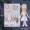Martha Stewart Martha on a Mantle 2025 Christmas, 12” Plush Collectible Figurines Big Box(Pink)
