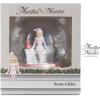 Martha Stewart Snow Globe Christmas – Martha on The Mantel Christmas Decor, Funny Collectible, Secret Santa Collectible, Snowglobes(Pink)