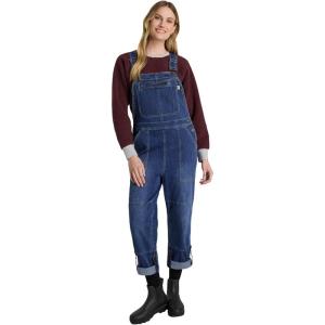 Martha Stewart Convertible Overall, Denim Utility Jumpsuit, Adjustable Cotton Workwear, Stretch Bibs(Vintage Wash)