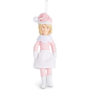 Martha Stewart Funny Christmas Ornaments for Adults – Martha on The Mantel Holiday Collectible Décor, Christmas Tree Decoration, Secret Santa Collectible(Pink-body)