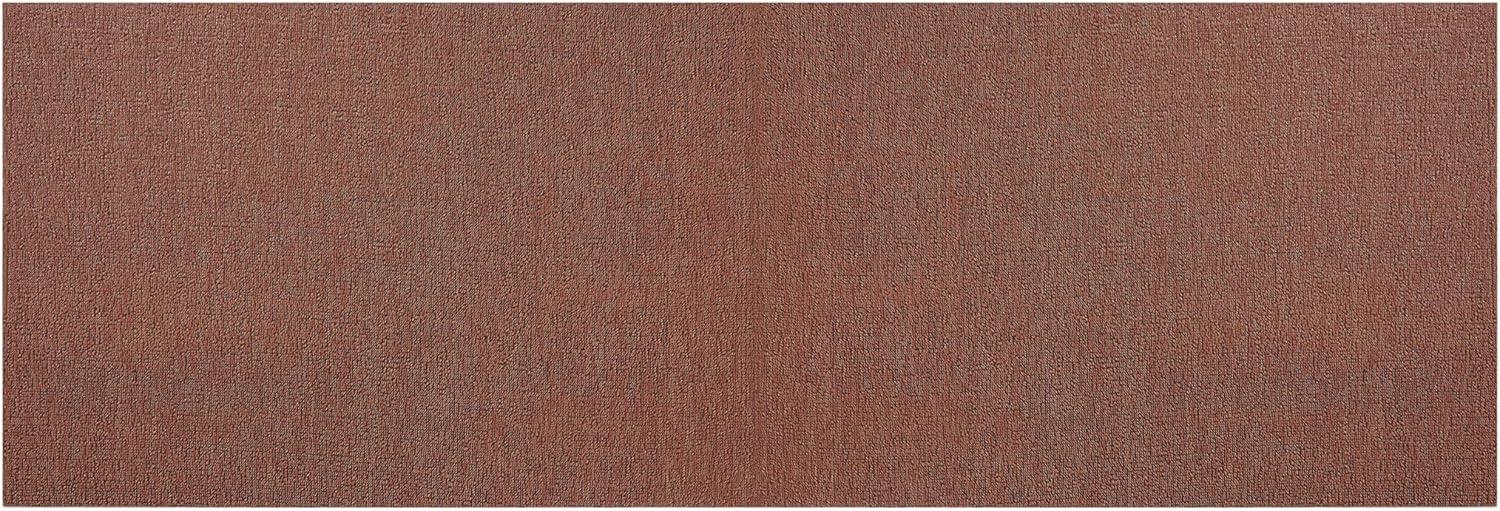 imageChilewich Martha by Martha Stewart Heathered Shag Doormat in Flax  18x28  Easy Care Welcome Mat  Premium IndoorOutdoor Tufted Rug for Entry Kitchen Bath Pool with Weatherproof BackingBurnt Coral