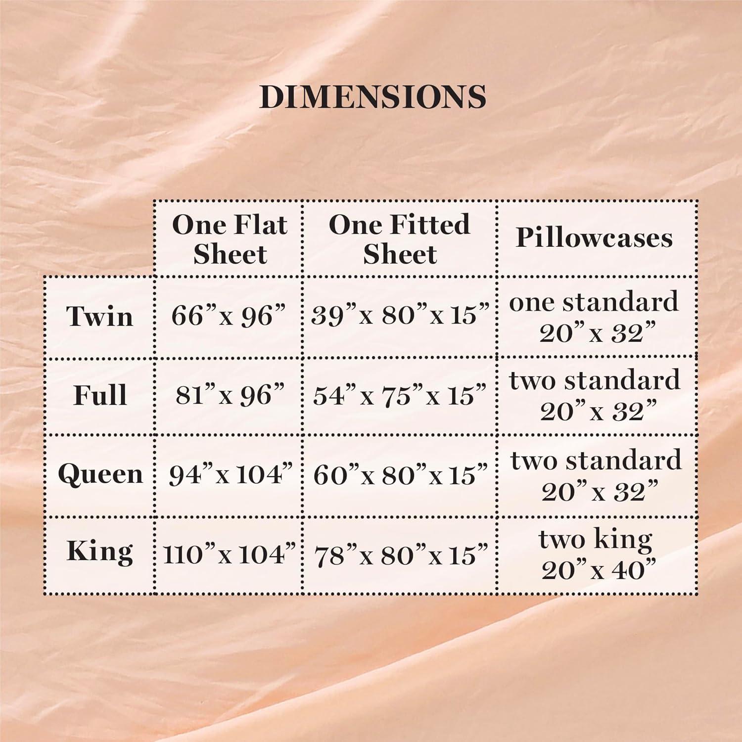 imageMartha Stewart  Full Size Sheets Set Crisp ampamp Tailored Cooling Sheets wa Naturally Smooth Cotton Percale Lightweight Feel  Bed Sheets with Matching Pillowcases ampamp Fitted Sheet Skylands Solid BluePeachy Keen