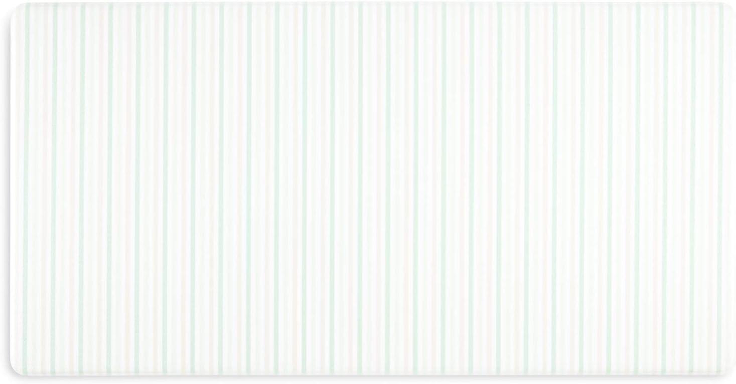 imageMartha Stewart Amber Floral Daisy Stripe Reverisble Water Resistant Kitchen Mat BluePurple 20quotx30quotPinkYellowGreen