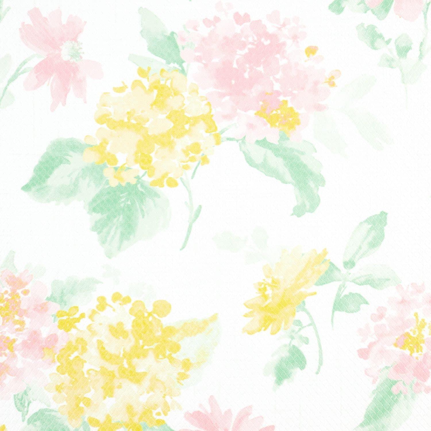 imageMartha Stewart Amber Floral Daisy Stripe Reverisble Water Resistant Kitchen Mat BluePurple 20quotx30quotPinkYellowGreen