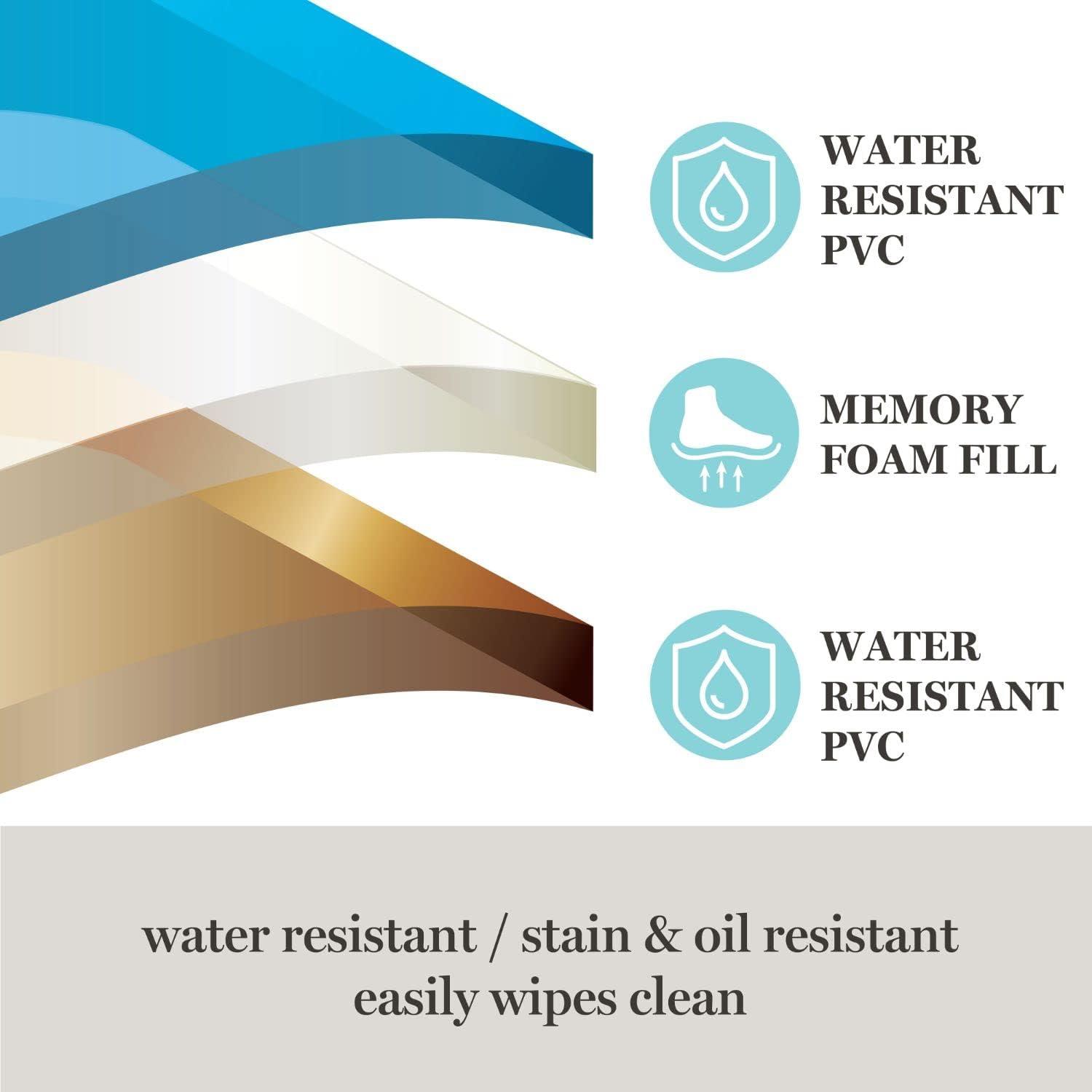 imageMartha Stewart Amber Floral Daisy Stripe Reverisble Water Resistant Kitchen Mat BluePurple 20quotx30quotYellowCoralGrey