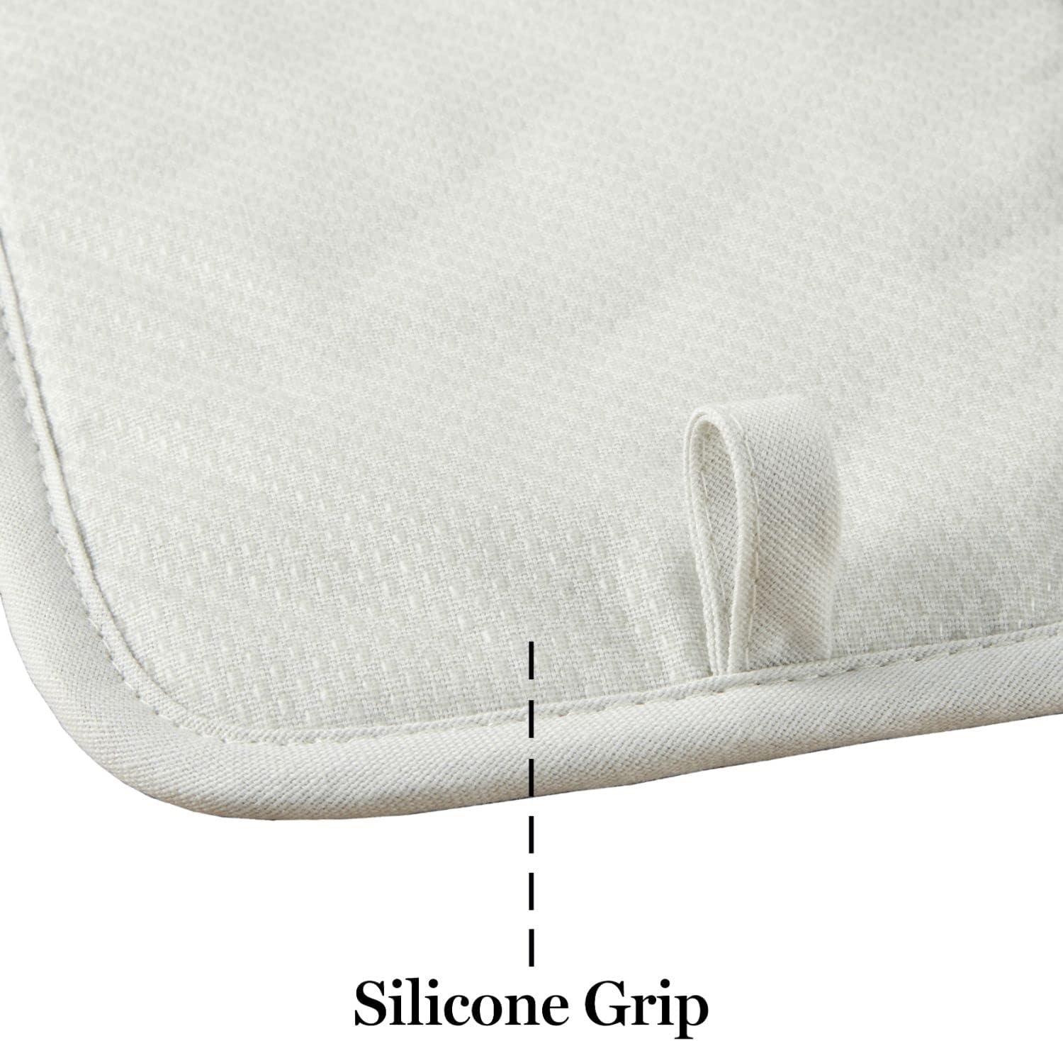 imageMartha Stewart Amber Floral Oven Mitt ampamp Pot Holder Set 2Pack PinkYellow OM 7quotx13quot ampamp PH 7quotx10quotYellowCoral