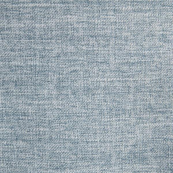 imageMartha Stewart Cocktail Ottoman for Living Room Fully Upholstered Button Tufted Round Ottoman Footrest Pleated Skirt Extra Seating Bedroom Ottoman Furniture Decor Terry 32quot W Light BlueLight Blue