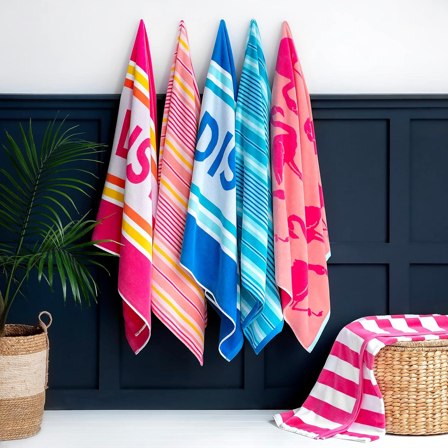 imageMartha Stewart Egyptian Cotton Bath Towels Set  6 Piece 2 Bath Towels  2 Hand Towels  2 Washcloths Absorbent Bathroom Towels Bathroom Essentials ButterAqua Blue