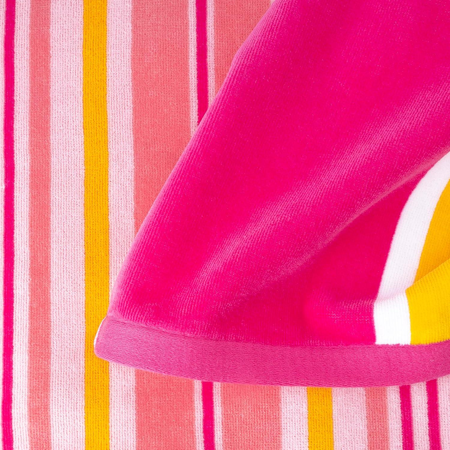 imageMartha Stewart Egyptian Cotton Bath Towels Set  6 Piece 2 Bath Towels  2 Hand Towels  2 Washcloths Absorbent Bathroom Towels Bathroom Essentials ButterX Coral Pink