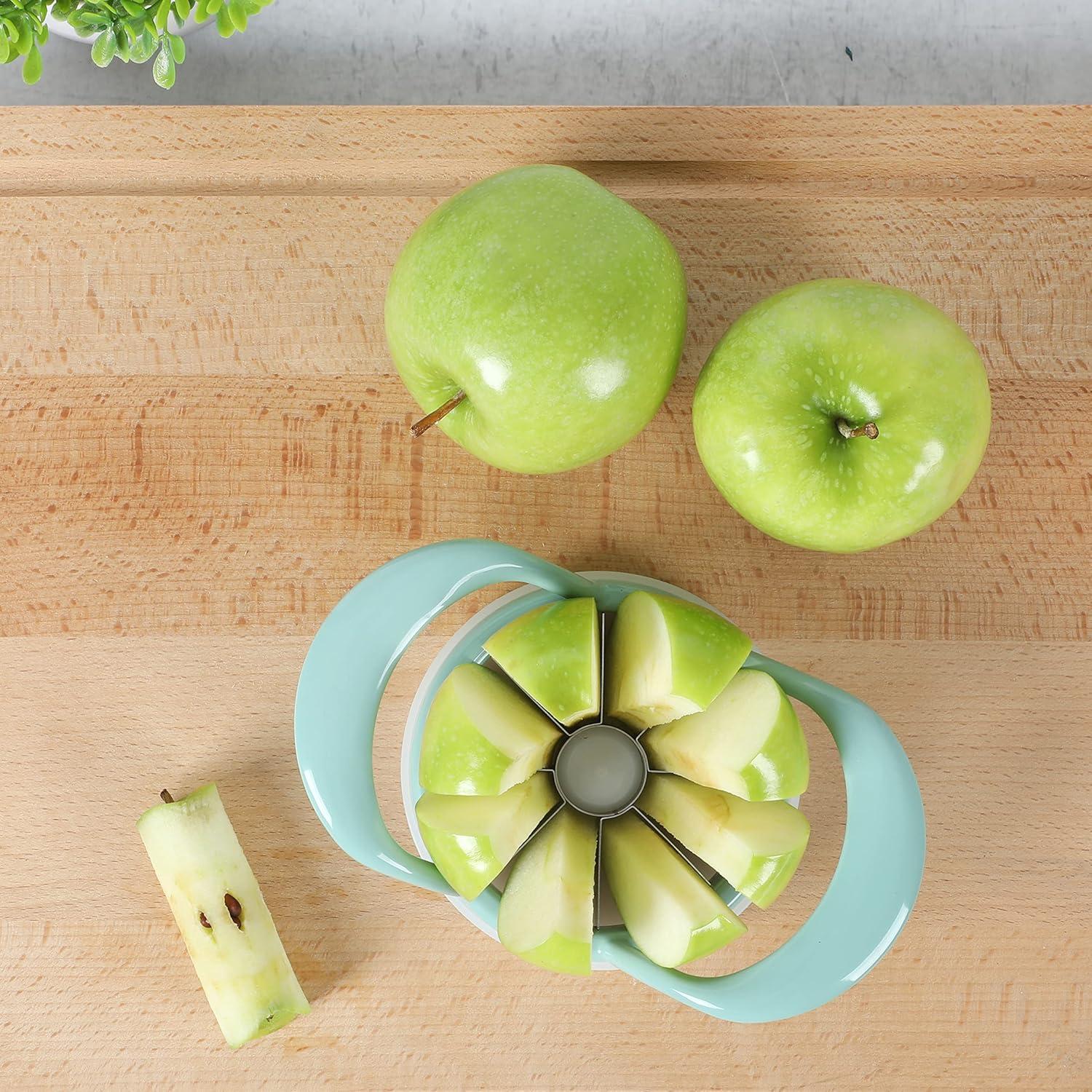 imageMartha Stewart Erwin Apple Corer and Slicer WCover Martha Blue