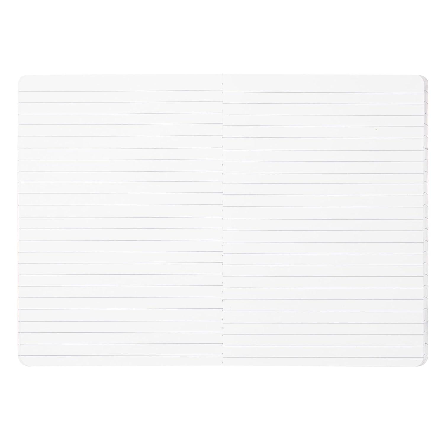 imageMartha Stewart Journaling Notebooks Set 3Pack Stylish Journals for Women with 64 Lined Pages Each Perfect for Work Prayer or Gratitude Journaling 8x6 inches Assorted