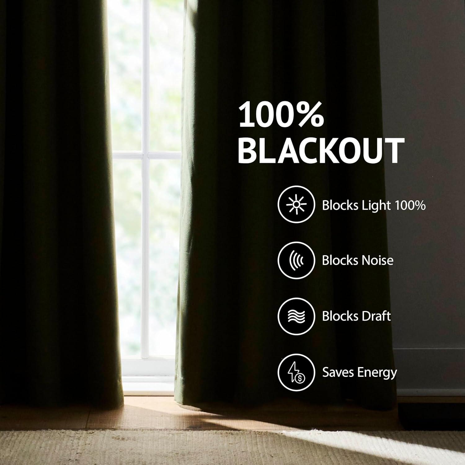 imageMartha Stewart Lucca Velvet Blackout Back Tab Window Curtain Panel Pair 84quot Pomegranate RedGreen