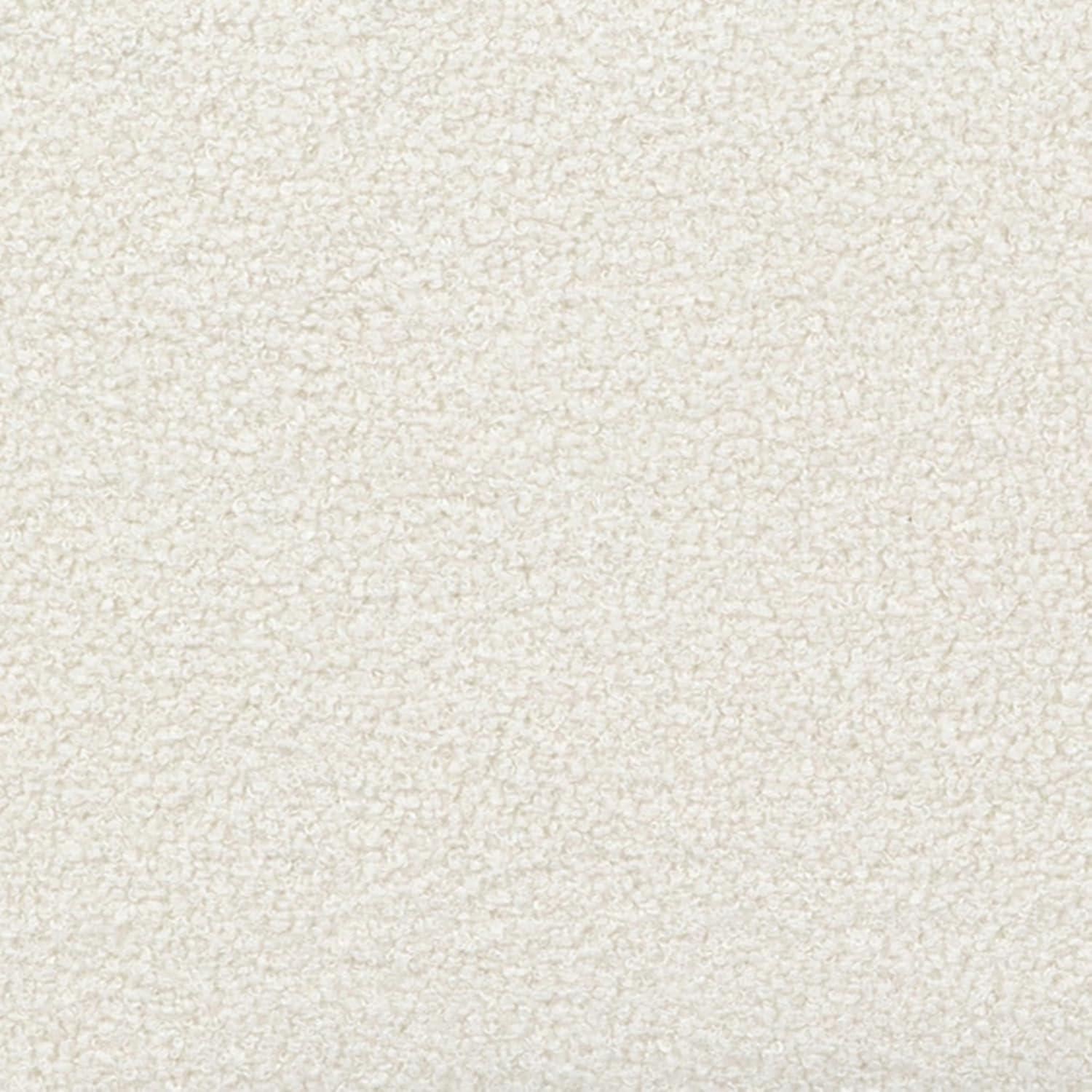 imageMartha Stewart Sora Stationary Swivel Task Chair with Sloped Arms for Home Office in White Boucle with Oil Rubbed Bronze FrameOff White BouclePolished Brass Frame