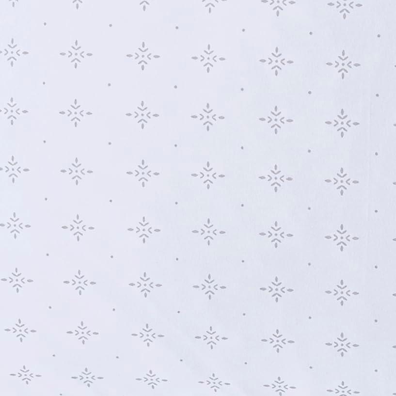 imageMartha Stewart Ultra Soft Brushed and Washed Microfiber 4 Piece Sheet Set Easy Care Deep Pocket Comfy Sheets 1 Flat Sheet 1 Fitted Sheet 2 Std Pillowcases Queen Size White ampamp Blush PinkHayworth Medallion Gray