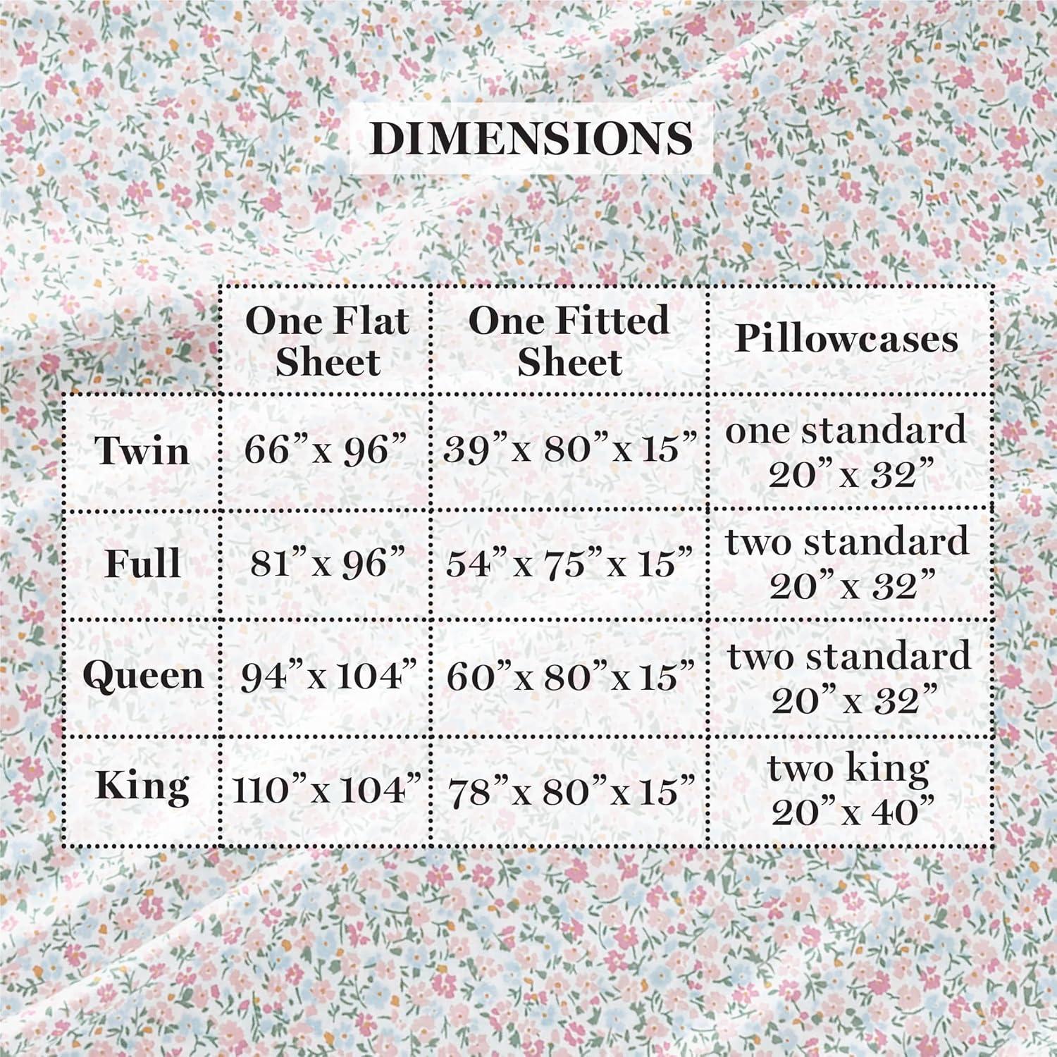 imageMartha Stewart Ultra Soft Brushed and Washed Microfiber 4 Piece Sheet Set Easy Care Deep Pocket Comfy Sheets 1 Flat Sheet 1 Fitted Sheet 2 Std Pillowcases Queen Size White ampamp Blush PinkJuniper Sea Pink