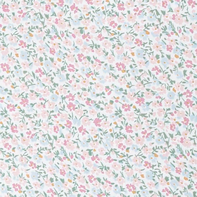 imageMartha Stewart Ultra Soft Brushed and Washed Microfiber 4 Piece Sheet Set Easy Care Deep Pocket Comfy Sheets 1 Flat Sheet 1 Fitted Sheet 2 Std Pillowcases Queen Size White ampamp Blush PinkJuniper Sea Pink