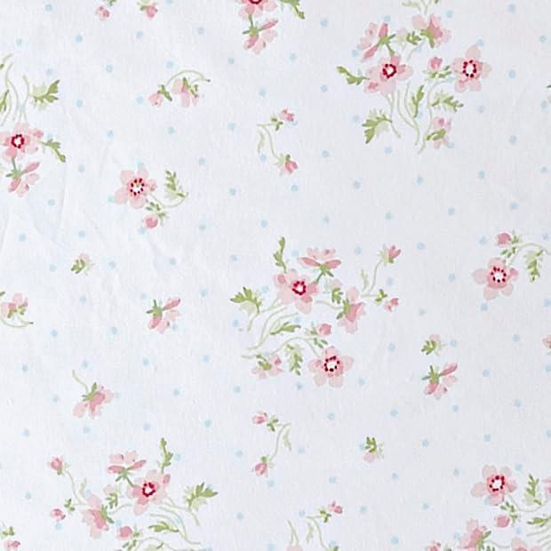 imageMartha Stewart Ultra Soft Brushed and Washed Microfiber 4 Piece Sheet Set Easy Care Deep Pocket Comfy Sheets 1 Flat Sheet 1 Fitted Sheet 2 Std Pillowcases Queen Size White ampamp Blush PinkGigi Floral Rose Quartz