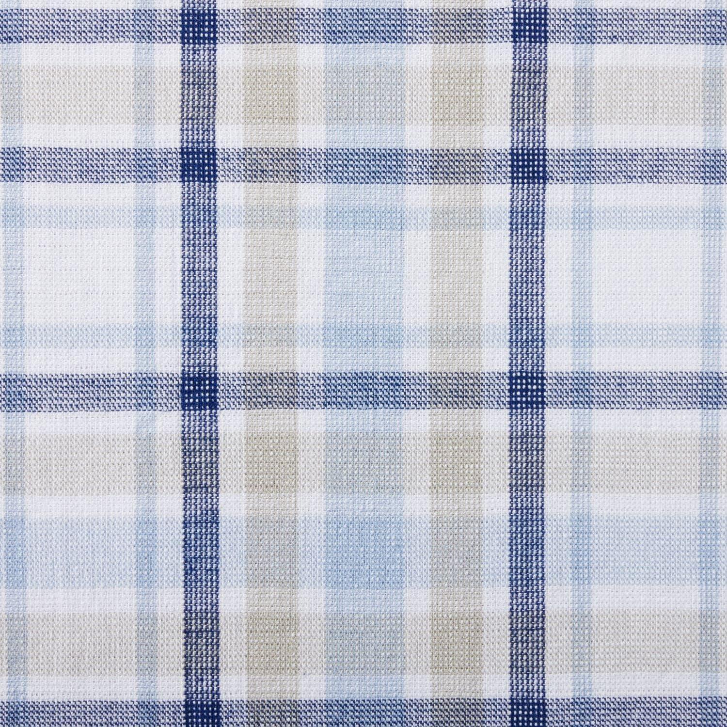 imageMartha Stewart Valley Plaid Kitchen Towel 2Pack Set Indigo 16quotx28quotIndigo