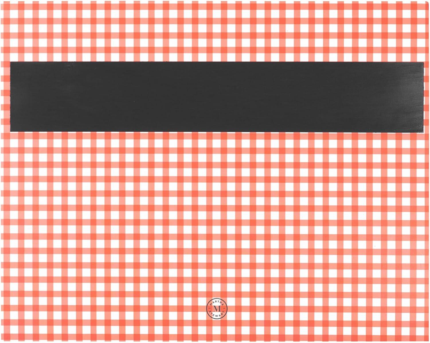 imageMartha Stewart Weekly Planner Notepad Grocery List Notepad with Daily Sections 10quot x 8quot Undated Desk Planner for Women Magnetic Backing Floral Cloud Dancer