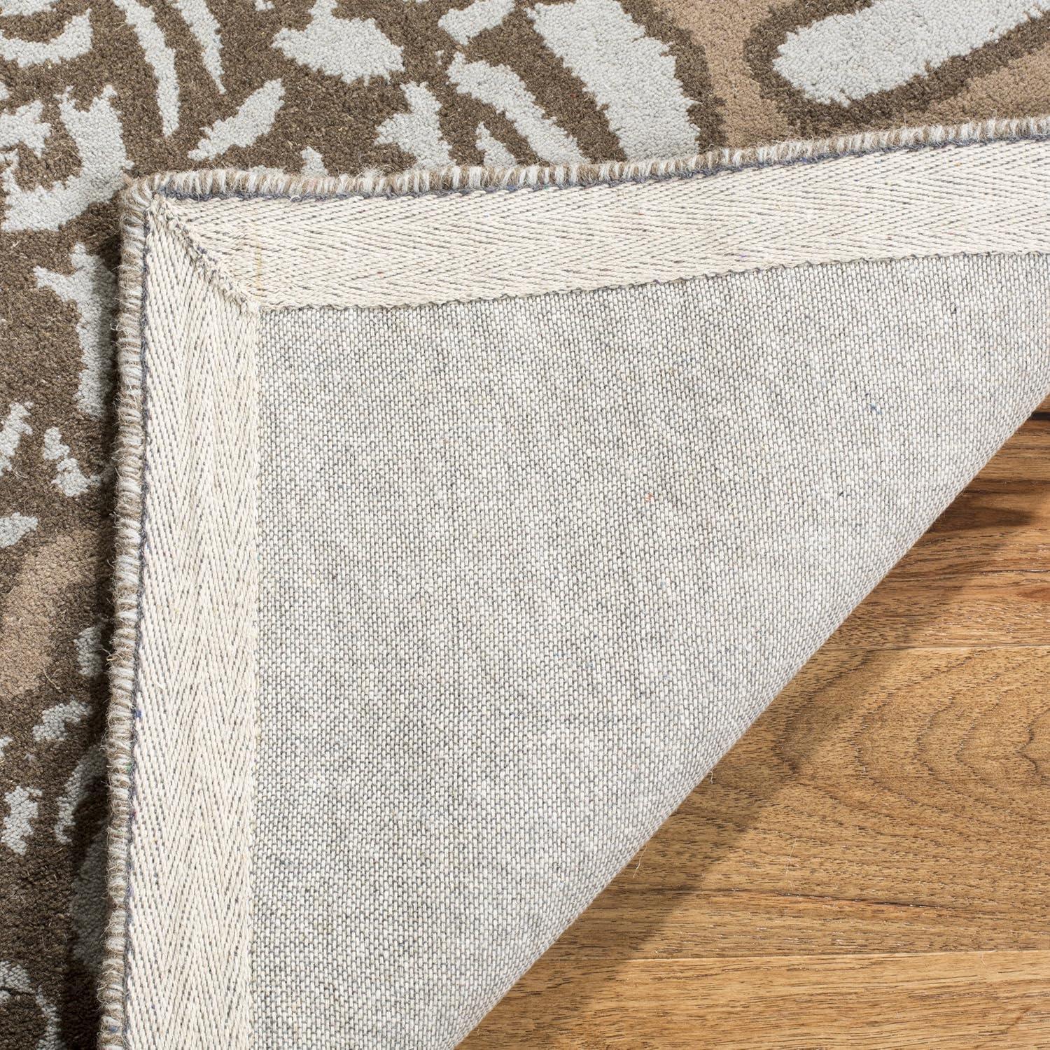 imageMartha Stewart x SAFAVIEH Area Rug Collection 23quot x 8 Runner Malted Handmade Wool Ideal for Living Room Bedroom Foyer Hallway MSR4542ADriftwoodGrey