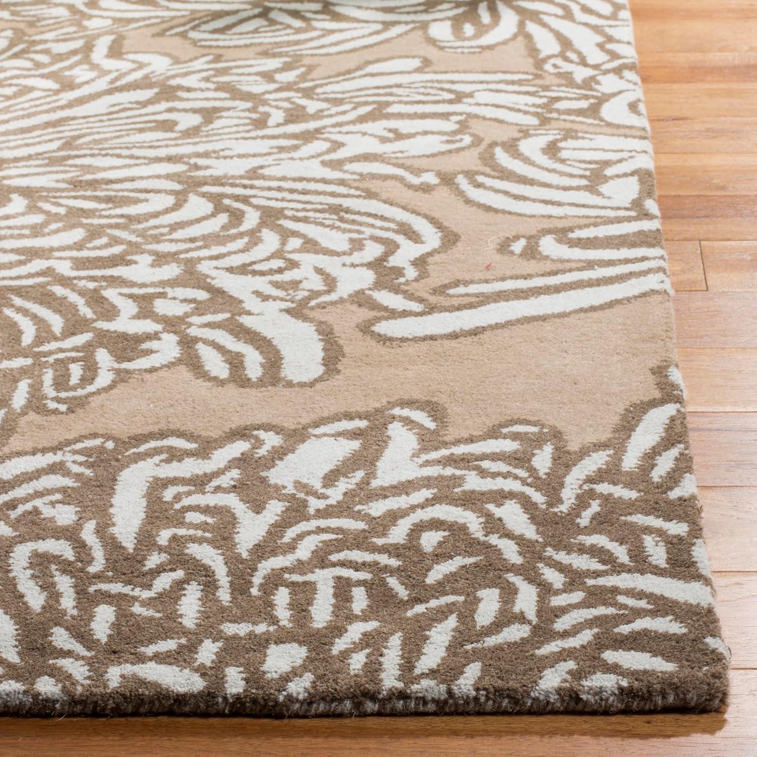 imageMartha Stewart x SAFAVIEH Area Rug Collection 23quot x 8 Runner Malted Handmade Wool Ideal for Living Room Bedroom Foyer Hallway MSR4542ADriftwoodGrey