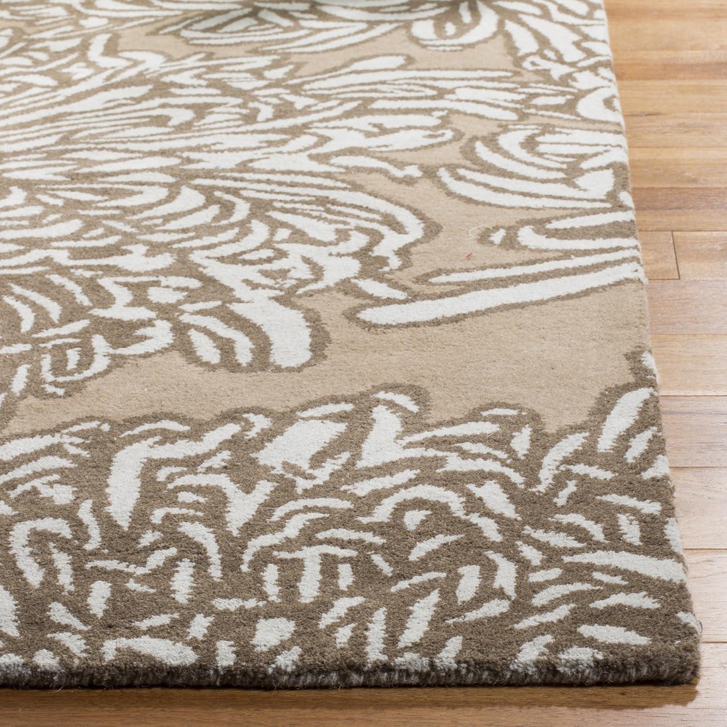 imageMartha Stewart x SAFAVIEH Area Rug Collection 23quot x 8 Runner Malted Handmade Wool Ideal for Living Room Bedroom Foyer Hallway MSR4542ADriftwoodGrey