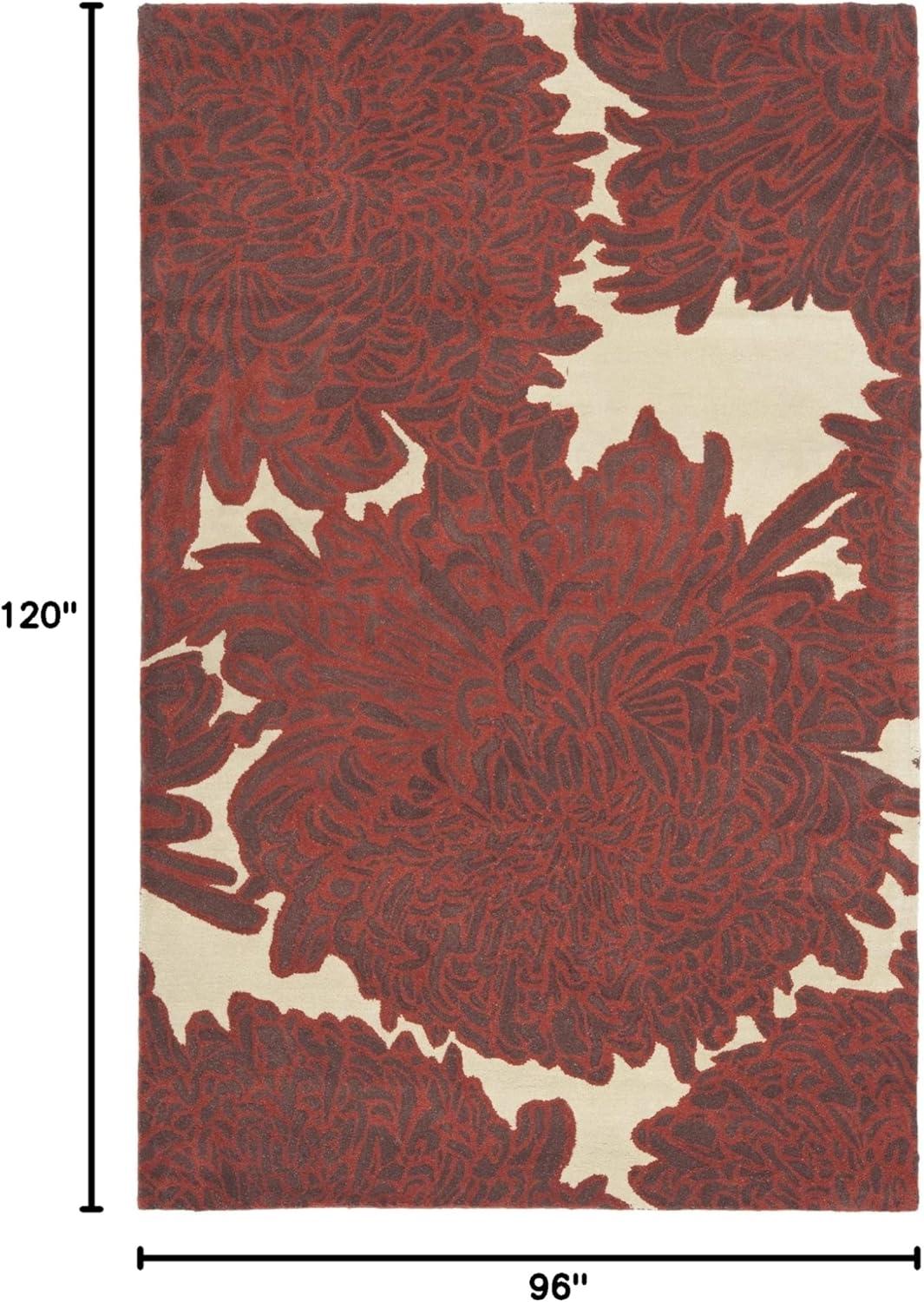 imageMartha Stewart x SAFAVIEH Area Rug Collection 23quot x 8 Runner Malted Handmade Wool Ideal for Living Room Bedroom Foyer Hallway MSR4542AMiso