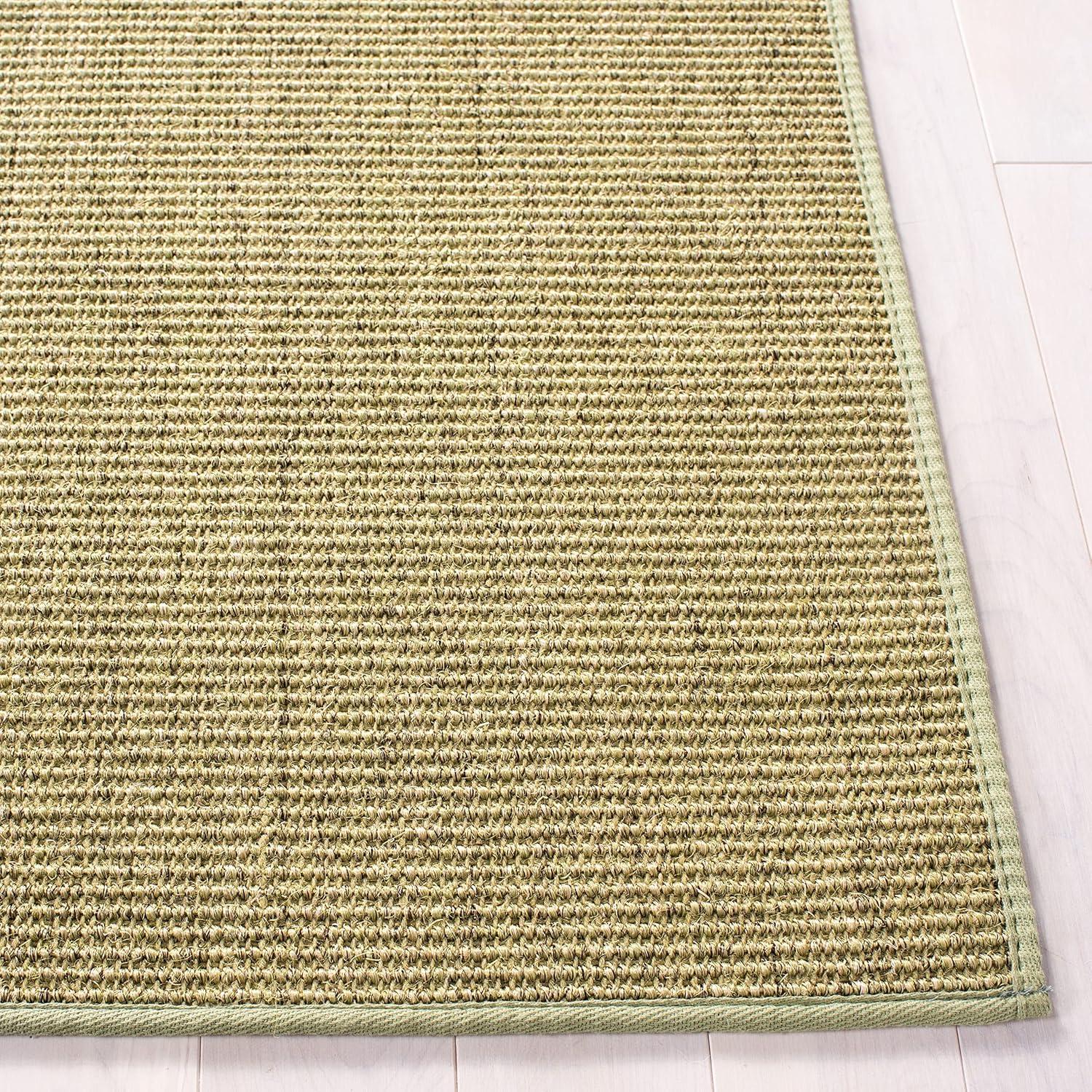 imageMartha Stewart x SAFAVIEH Area Rug Collection 23quot x 8 Runner Red Sisal ampamp Jute Farmhouse Style Ideal for Living Room Bedroom Foyer Hallway MSR9501QGreen