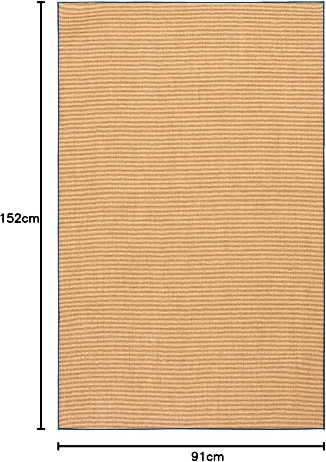 imageMartha Stewart x SAFAVIEH Area Rug Collection 23quot x 8 Runner Red Sisal ampamp Jute Farmhouse Style Ideal for Living Room Bedroom Foyer Hallway MSR9501QNaturalNavy