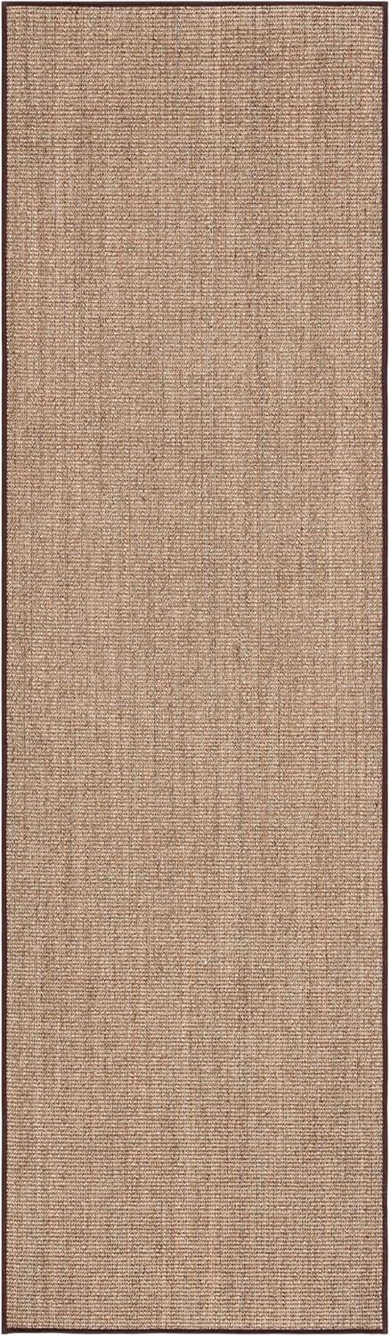 imageMartha Stewart x SAFAVIEH Area Rug Collection 23quot x 8 Runner Red Sisal ampamp Jute Farmhouse Style Ideal for Living Room Bedroom Foyer Hallway MSR9501QLight Brown
