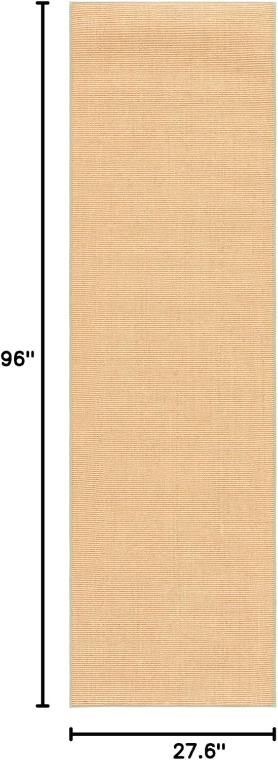 imageMartha Stewart x SAFAVIEH Area Rug Collection 23quot x 8 Runner Red Sisal ampamp Jute Farmhouse Style Ideal for Living Room Bedroom Foyer Hallway MSR9501QNaturalGreen