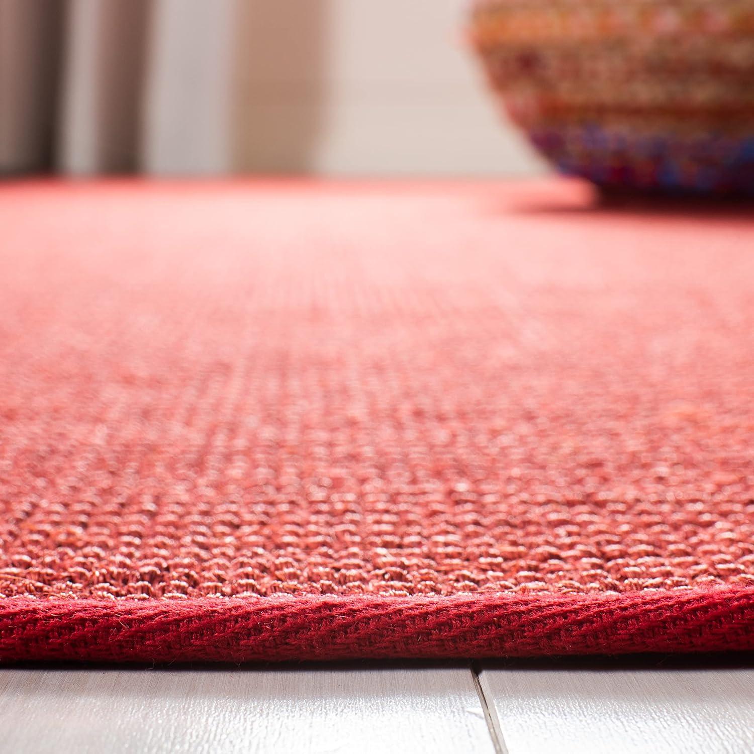 imageMartha Stewart x SAFAVIEH Area Rug Collection 23quot x 8 Runner Red Sisal ampamp Jute Farmhouse Style Ideal for Living Room Bedroom Foyer Hallway MSR9501QRed