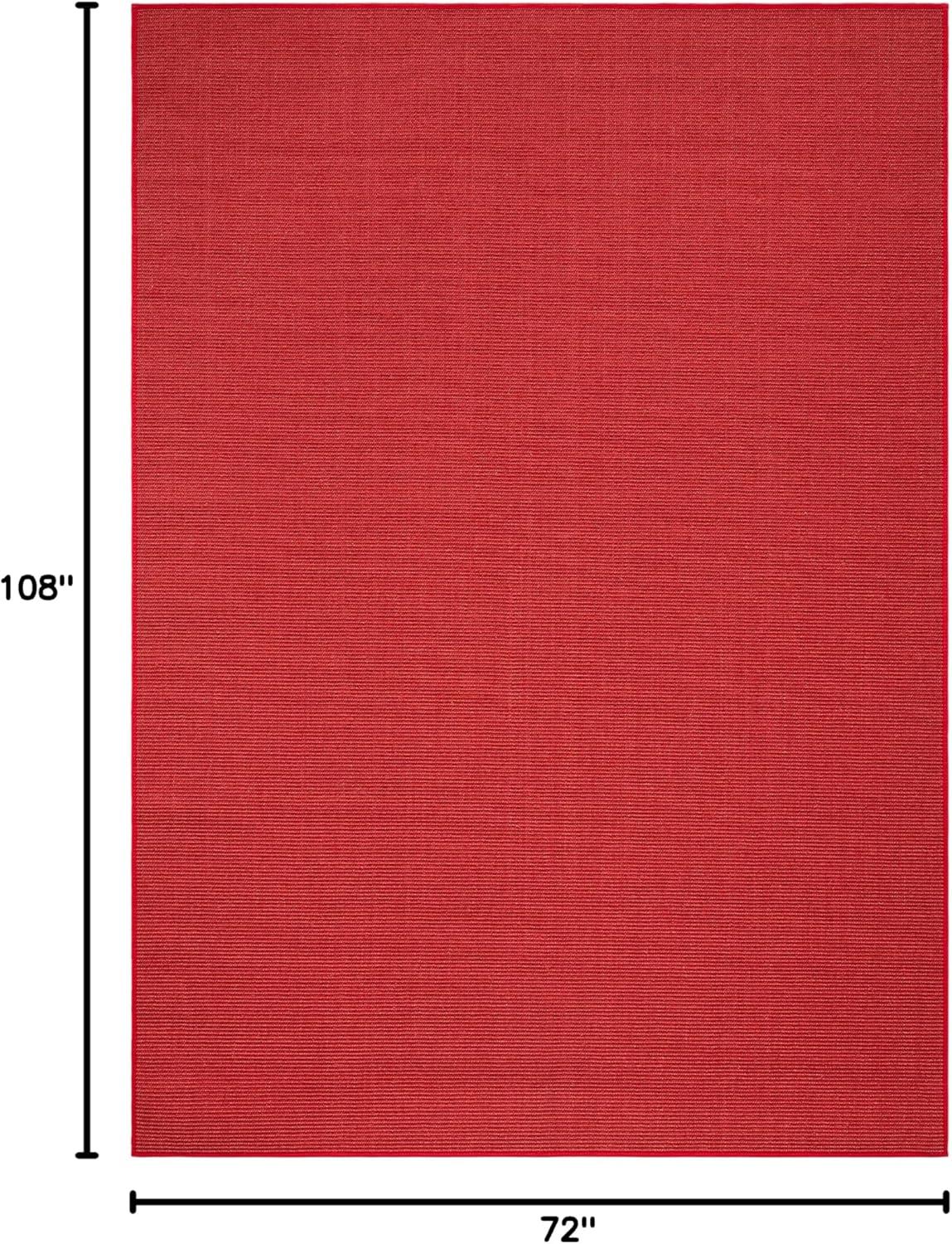 imageMartha Stewart x SAFAVIEH Area Rug Collection 23quot x 8 Runner Red Sisal ampamp Jute Farmhouse Style Ideal for Living Room Bedroom Foyer Hallway MSR9501QRed