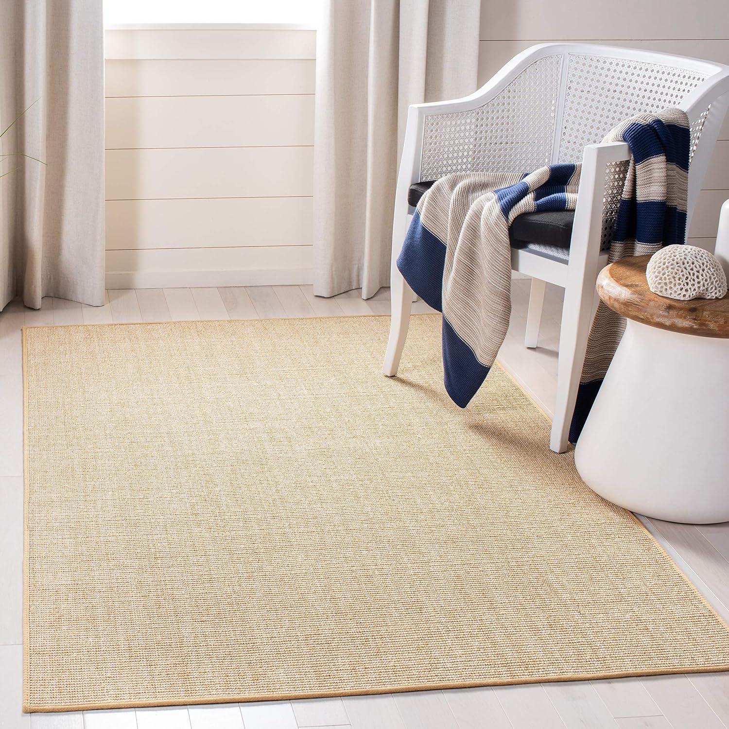 imageMartha Stewart x SAFAVIEH Area Rug Collection 23quot x 8 Runner Red Sisal ampamp Jute Farmhouse Style Ideal for Living Room Bedroom Foyer Hallway MSR9501QBeigeIvory