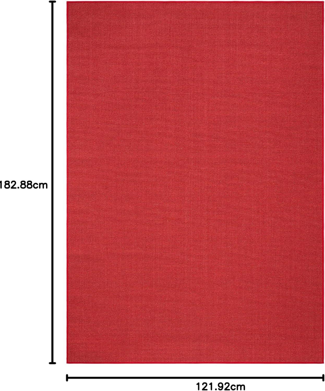 imageMartha Stewart x SAFAVIEH Area Rug Collection 23quot x 8 Runner Red Sisal ampamp Jute Farmhouse Style Ideal for Living Room Bedroom Foyer Hallway MSR9501QRed