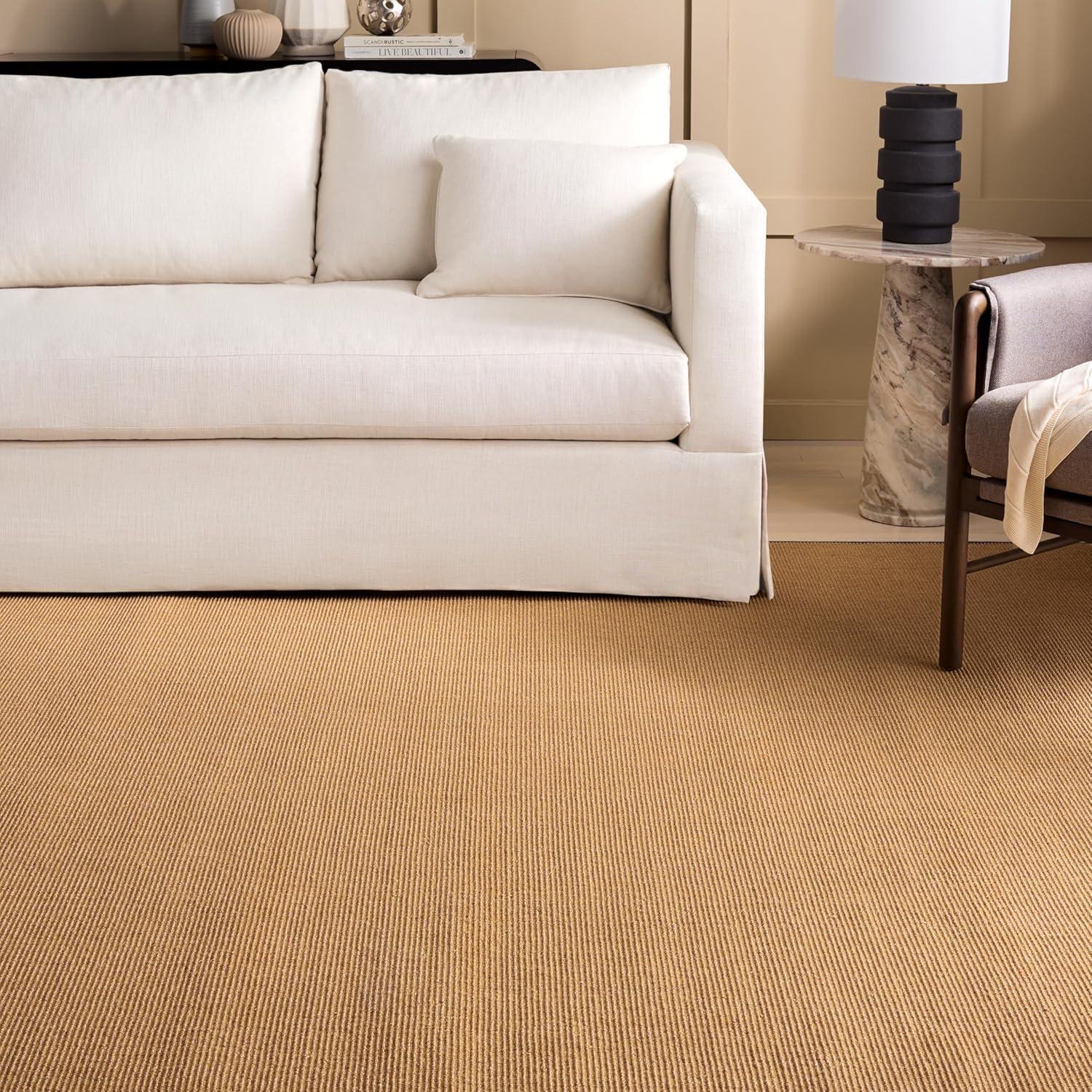 imageMartha Stewart x SAFAVIEH Area Rug Collection 23quot x 8 Runner Red Sisal ampamp Jute Farmhouse Style Ideal for Living Room Bedroom Foyer Hallway MSR9501QNaturalNavy