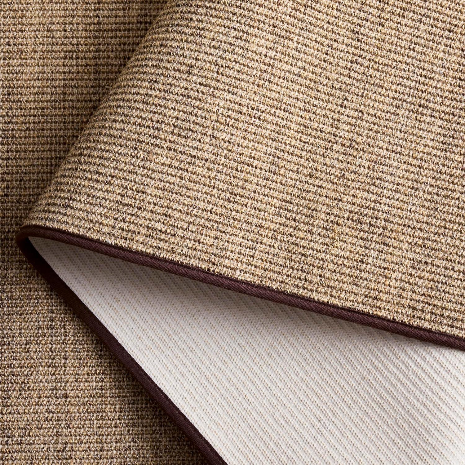 imageMartha Stewart x SAFAVIEH Area Rug Collection 23quot x 8 Runner Red Sisal ampamp Jute Farmhouse Style Ideal for Living Room Bedroom Foyer Hallway MSR9501QLight Brown