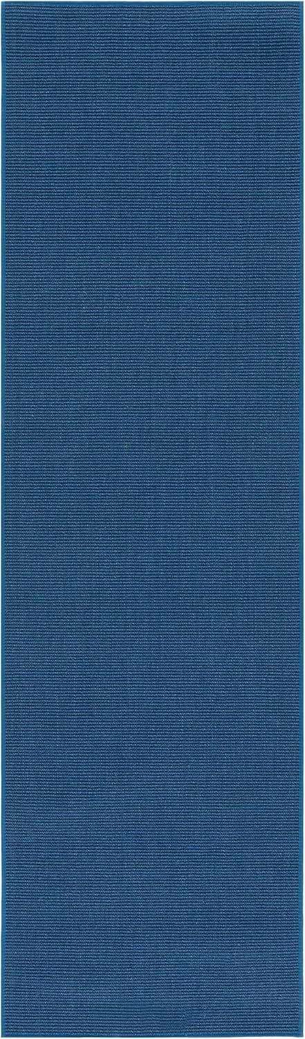 imageMartha Stewart x SAFAVIEH Area Rug Collection 23quot x 8 Runner Red Sisal ampamp Jute Farmhouse Style Ideal for Living Room Bedroom Foyer Hallway MSR9501QBlue