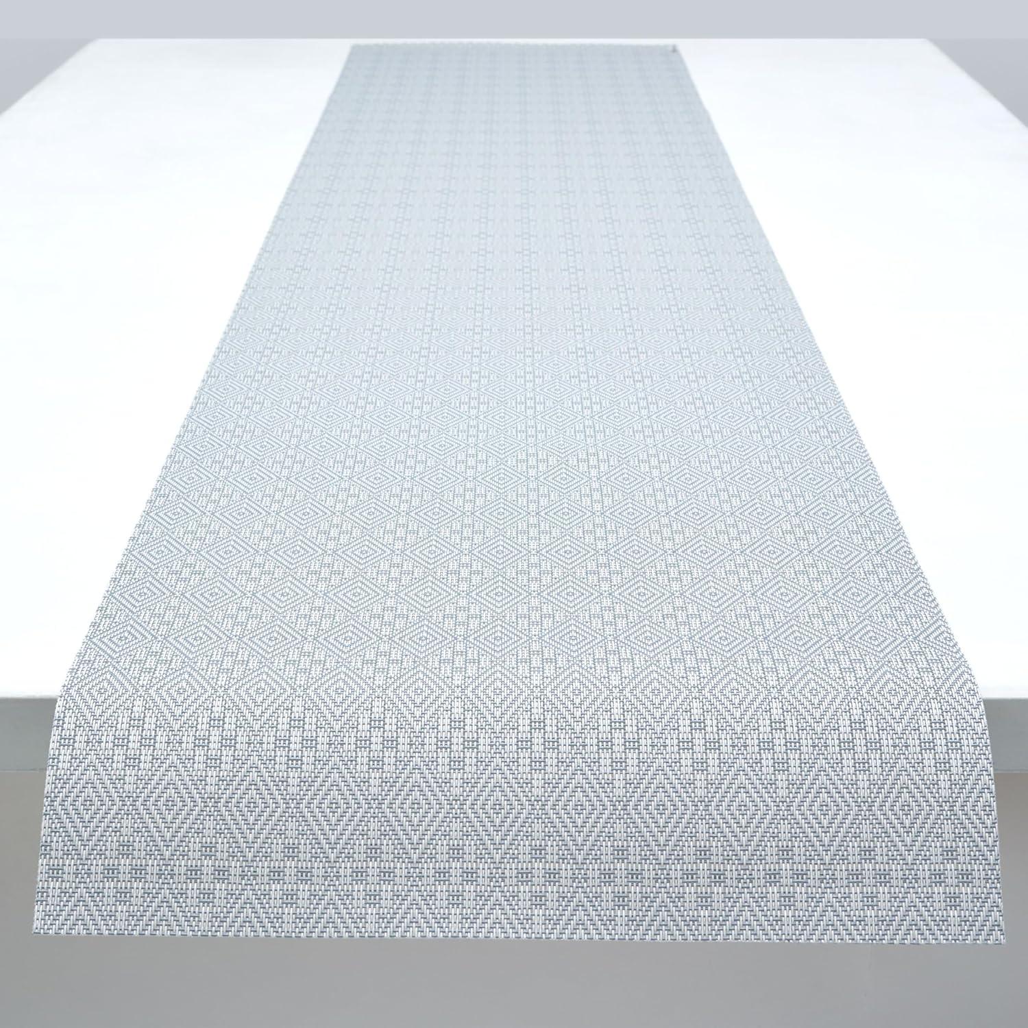 imageMartha by Martha Stewart  Chilewich Boxwood Table Runner in Burnt Coral  Easy Care Woven Textile  IndoorOutdoor  StainFade Resistant  14quot x 72quotSea