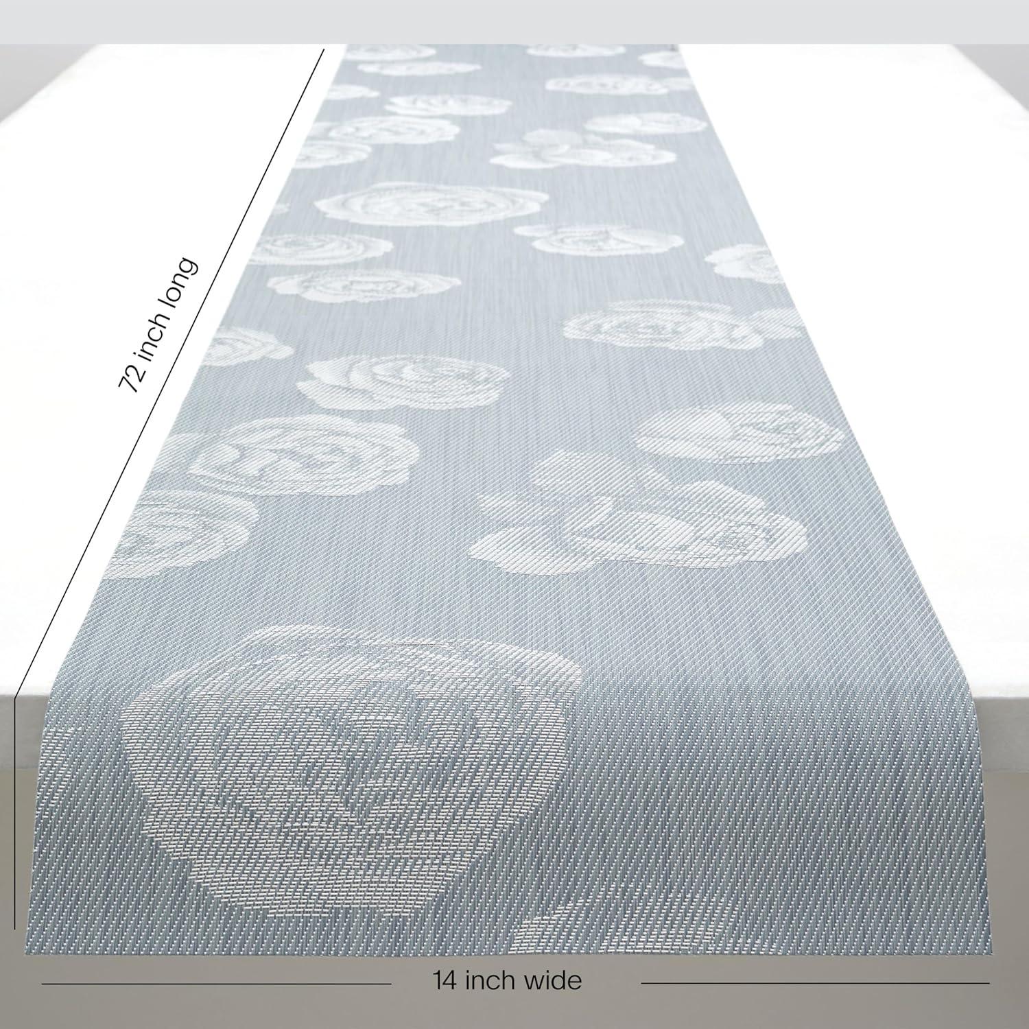 imageMartha by Martha Stewart  Chilewich Rosette 14x72 Table Runner in Burnt CoralSea