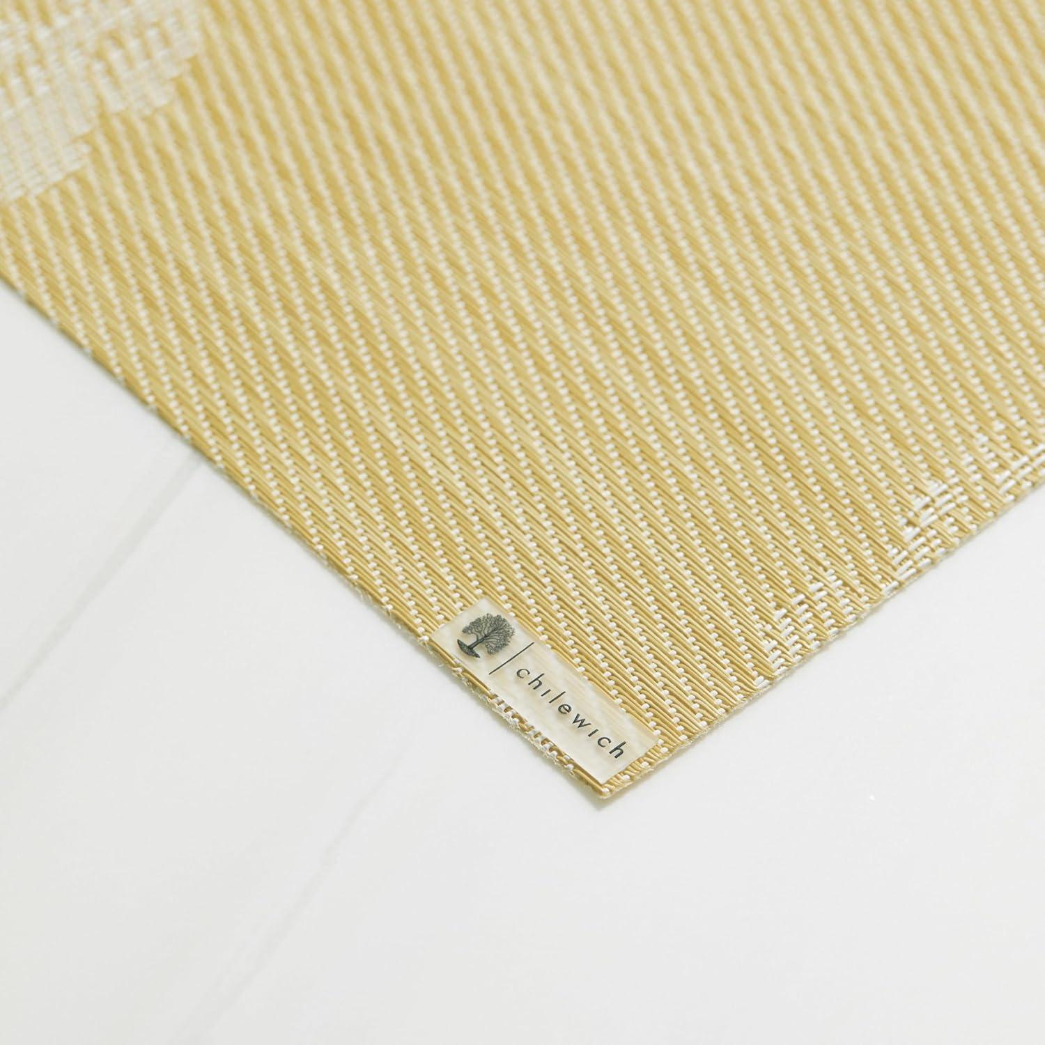 imageMartha by Martha Stewart Chilewich Rosette Placemats in Burnt Coral Set of 4 Easy Care Woven Tabletop Textiles IndoorOutdoor 185quot x 135quot RectangleWheat