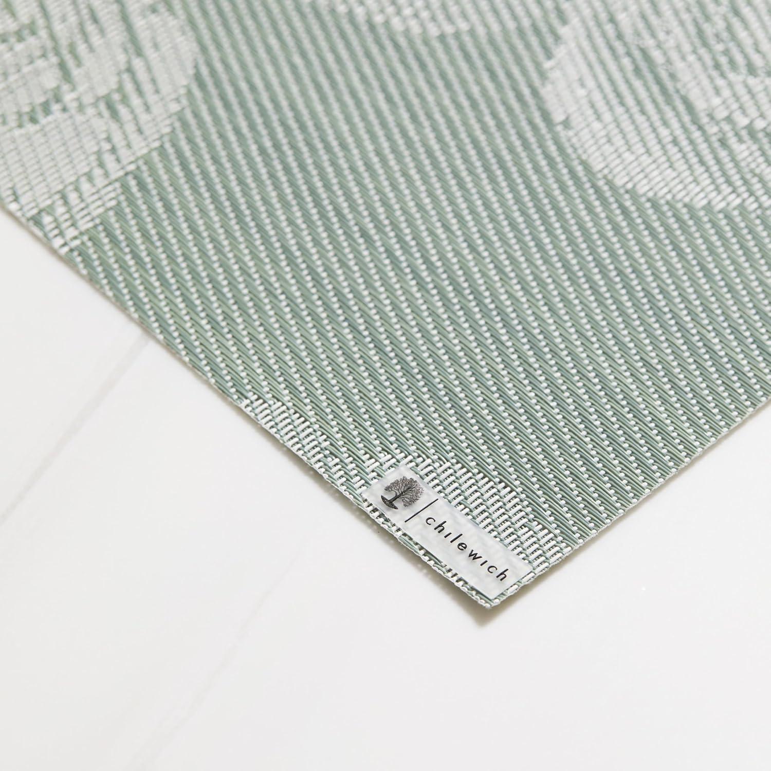 imageMartha by Martha Stewart Chilewich Rosette Placemats in Burnt Coral Set of 4 Easy Care Woven Tabletop Textiles IndoorOutdoor 185quot x 135quot RectangleAbalone