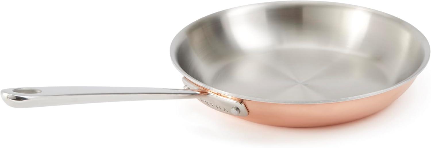 imageMartha by Martha Stewart 4Quart Stainless Steel Saucepan wLid  Copper ExteriorSatin InteriorCopper