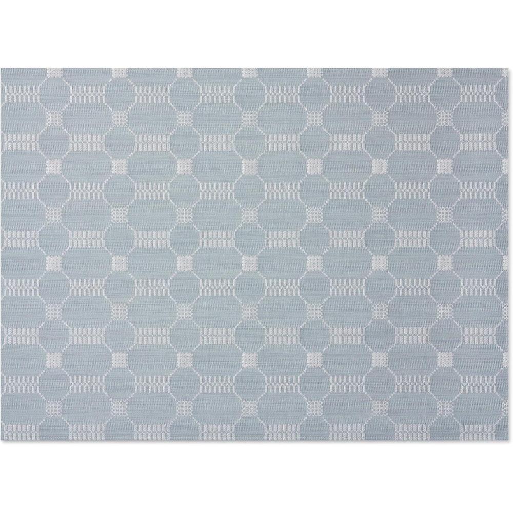 imageChilewich Martha by Martha Stewart Coverlet Rug in Abalone 23quotx36quot  Easy Care  Premium IndoorOutdoor Floor Mat for Entry Kitchen Bath Pool with NonSlip BackingSea