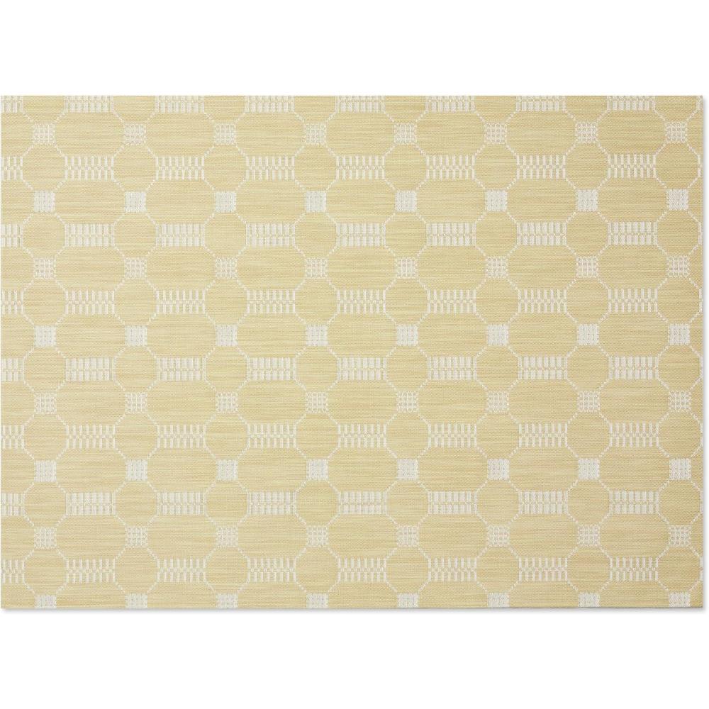 imageChilewich Martha by Martha Stewart Coverlet Rug in Abalone 23quotx36quot  Easy Care  Premium IndoorOutdoor Floor Mat for Entry Kitchen Bath Pool with NonSlip BackingWheat